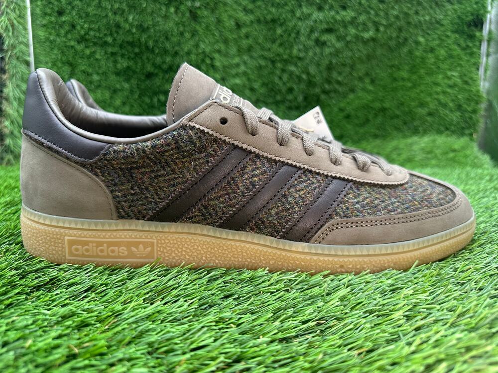 Adidas Handball Spezial KJ1248 Athletic Sneaker Men's 10 Brown Leather Sports